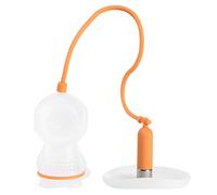 Tea Infuser Strainer Filter Innovative Diver Shape Silicone Tea Making Tool for Home Tea Brewing Orange Light Blue Pink Optional 30g (Orange)