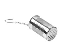 Tea Infuser, Tea Strainer, Heat Resistant Fine Mesh Durable Stainlesssteel Smooth Handle Rust Proof Portable Size, Ball Steeper Strainer with Chain Hook for Tapots, Flower, Fruit, Spices