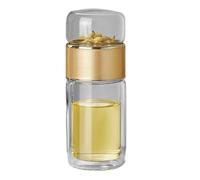 Tea Infuser Tumbler | 280ml 350ml 420ml Mug, Premium double-wall insulated bottle for flower and loose tea | Maintains temperature 20°C-100°C (-4°F-212°F) | Perfect for daily use, commuting, or travel