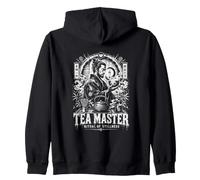 Tea Master: Ritual de quietud, té Zen samurái Sudadera con Capucha