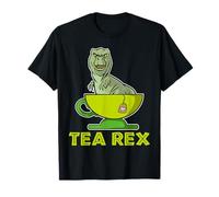 Tea Rex deja la taza de té de la mañana Camiseta