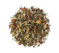 TEA SHOP - Té Blanco Sunny Peach 100g - 50 Tazas - Formato a Granel - White Tea - En Hojas - Con Melocotón y Pera - Antioxidante y Beauty