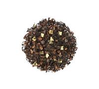TEA SHOP - Té Negro Chocolate Temptation 250g - 125 Tazas - Formato a Granel - En Hojas - Con Chocolate Blanco y Negro, Cacao - Energizante y Vitamínico - Té Frío - Perfecto