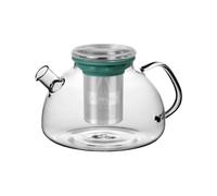 TEA SHOP - Tetera All in One Basil 1L - De porcelana con infusor - Filtro de acero inoxidable - Accesorios para té o infusiones