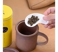 Tea Soul Cuchara de té de cerámica Lin's Ceramic Studio - Colores surtidos - Blanco