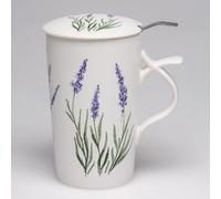 TEA SOUL Taza Liara • Taza de porcelana con tapa y filtro perforado • Capacidad 400 ml