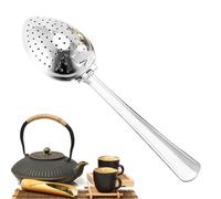 Tea Spoon for Loose | Food-grade and Sturdy Long Handle Spoon Teas Infuser Stainless Steel,Fine Holes, Interval Diffuser Steeper for Home Travel