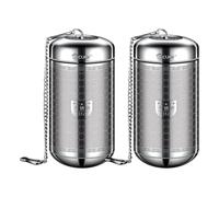 Tea Strainer - 316 Stainless Steel, 2 Pack, Fine Mesh, For Loose Leaf Tea