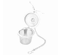 Tea Strainer,Stainless Steel Ball for Cooking Tea Strainer Ball Mesh Herbal Filter Soup Infuser with Chain for Brewing Seasoning (L 360ml 6.8x14.5cm / 2.7x5.7in)