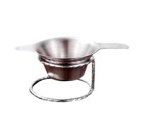 Tea Strainer, Stainless Steel Loose Leaf Steeper, Anti Scalding Coffee Infuser, Durabled Kitchen Gadget for Teapots, Covered Bowls, Daily Brewing or Breaks 2.91x2.91x1.26in