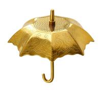 Tea Strainer - Umbrella Loose Leaf Infuser with Handle, 3.94x3.94x3.66 Inches Metal Tea Strainer with Fine Mesh Filter, Compact Steeping Accessory, Elegant Kitchenware Tool for Home Kitchen Office