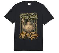 Tea Time All The Time - Amante de la Tetera Comfort Colors Adult Heavyweight T-Shirt