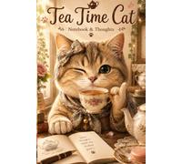 Tea Time Cat: A Cozy Notebook for Thoughts, Sketches & Quiet Moments • 6 x 9 in • 120 Blank Pages