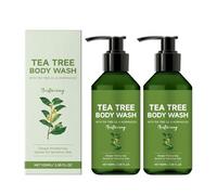 Tea Tree Body Wash, Tea Tree Tinea Versicolour Body Wash, con aceite de árbol de té natural, cuidado de la piel para el acné en la espalda, foliculitis, picazón en la ingle, pie de atleta y tiña (2)