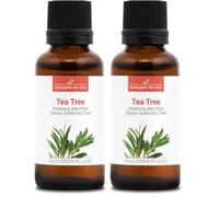 Tea Tree (Melaleuca alternifolia) BIO - 30 mL - Aceite Esencial Premium - 100% Puro, Natural - Garantía ChromaCert® - Quimiotipado e Integral (Paquete de 2)