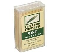 Tea Tree Therapy Toothpicks - Tea Tree And Mint - 100 Count by Tea Tree Therapy