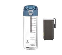 Tea4chill MatchA2go - Botella de cristal para té matcha sin escoba Termo para exterior.