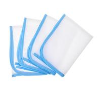 Teaaha Paño protector de planchado, paquete de 4 paños de presión para proteger la ropa, tapete aislante protector de malla para ahorrar quemaduras, cubierta de tabla de planchar, paño de prensa para