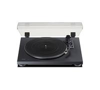 Teac TN-180BT-A3/B Giradiscos HiFi Totalmente automático, BT (transmisión por Correa, 33/45 RPM, preamplificador de Fono Integrado, Sistema MM, Caja de MDF de Alta Densidad), Negro