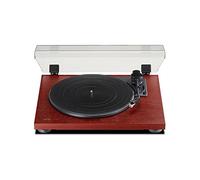 Teac TN-180BT-A3 giradiscos con Salida Bluetooth (transmisión por Correa, 33/45/78 RPM, preamplificador de Fono Integrado, Carcasa de MDF de Alta Densidad) Cerezo/Rojo Cereza