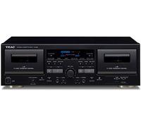 Teac W-1200-B Doble Reproductor De Cinta Negro