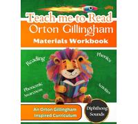 Teach me to Read with Orton Gillingham Materials Workbook: Reading, Phonemic Awareness, and Phonics Activities for Diphthong Sounds (Orton Gillingham Phonics Curriculum)