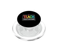 Teach Them to Be Kind School Teacher PopSockets PopGrip para MagSafe