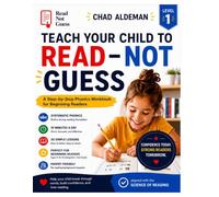 Teach Your Child to Read Not Guess: The Read Not Guess™ Level 1 Phonics Workbook (Read Not Guess workbooks)