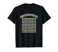 Teacher and Kids 100 Days of School Camiseta gráfica económica, Hombre, Negro, S