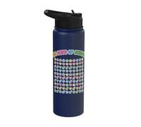 Teacher and Kids 100 Days of School Stainless Steel Insulated Water Bottle