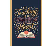Teacher Appreciation Notebook - Cute Teacher Journal Gift, Lined Notebook for Teachers, Thank You Gift for Teacher, Back to School Stationery | 120 Pages 6x9