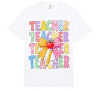 Teacher Appreciation W ack to School Educator Life Comfort Colors Adult Heavyweight T-Shirt