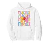 Teacher Appreciation W ack to School Educator Life Sudadera con Capucha