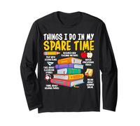 Teacher Back to School Humor Cute Classroom Teaching Saying Manga Larga