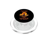 Teacher by Day Witch by Night Funny Halloween Costume PopSockets PopGrip para MagSafe