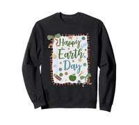 Teacher Coquette Bow Earth Day Design Sudadera