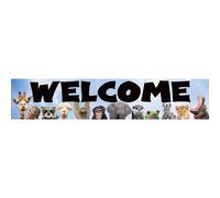 Teacher Created Resources Go Wild Animals Welcome Banner