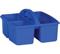 Teacher Created Resources Organizador de almacenamiento de plástico azul