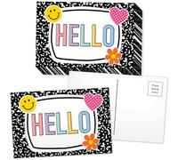 Teacher Created Resources Tarjetas postales Cool for School Hello (TCR9322)
