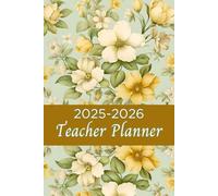 Teacher Daily Planner 2025-2026: A5 Academic Lesson Organizer with Timetables August to July, 408 Pages.
