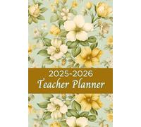 Teacher Daily Planner 2025-2026: A5 Academic Lesson Organizer with Timetables August to July, 408 Pages.