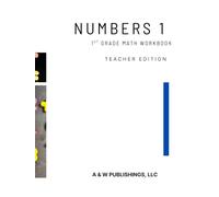 Teacher Edition Numbers 1: 1st Grade Math Workbook