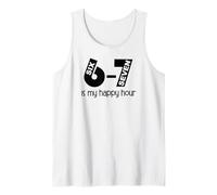 Teacher Haunted by 6 7 What is 67 Sayings 6-7 Reading Happy Camiseta sin Mangas