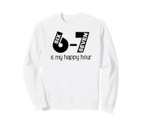 Teacher Haunted by 6 7 What is 67 Sayings 6-7 Reading Happy Sudadera