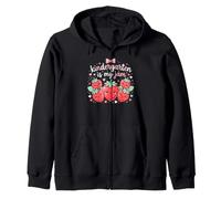 Teacher Kindergarten is My Jam Strawberry Sudadera con Capucha