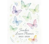 Teacher Lesson Planner 2025-2026: Classroom organization tool from August 2025 to July 2026 with monthly pages, weekly layouts, lesson plans, and records.