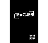 Teacher Lesson Planner 2025-2026: Daily Academic Organizer with Timetables, A5 Format (6"x9"), 408 Pages.