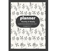 Teacher lesson Planner 2025-2026: Monthly & Weekly Organizer with Absence Chit 8.5x11 | 69 Pages: Academic Lesson Plans | Attendance & Absence Tracking | Perfect Back to School Gift