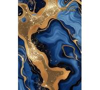 Teacher Lesson Planner Academic Year: ( Blue and Gold Marble ) Daily Weekly And Monthly - Vertical Days Format 10 Periods ( Subjects ) With Gradebook ... Men - Non Spiral A4 Large Size 8.27 x 11.69.