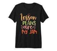 Teacher Lesson Plans Are My Jam Funny School Teachers Camiseta Premium